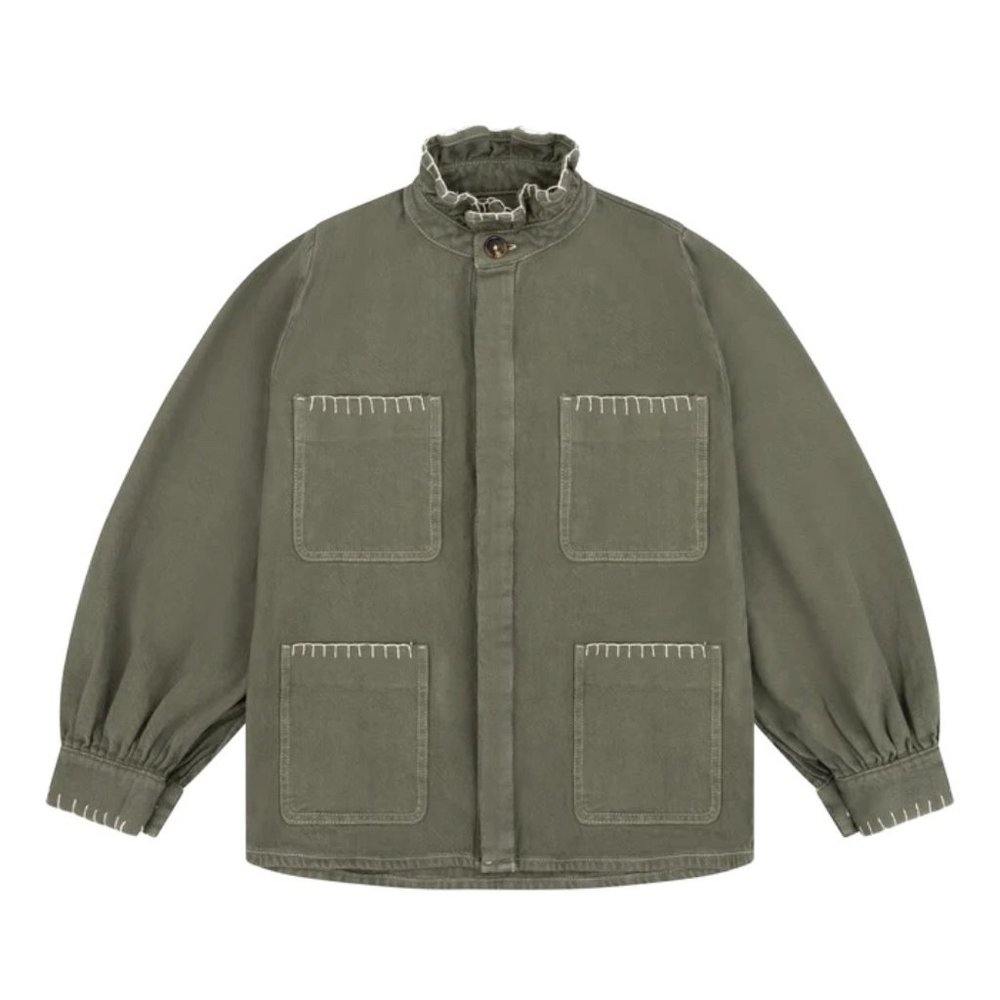 NWT Seventy + Mochi PABLO JACKET IN KHAKI - Picture 5 of 8